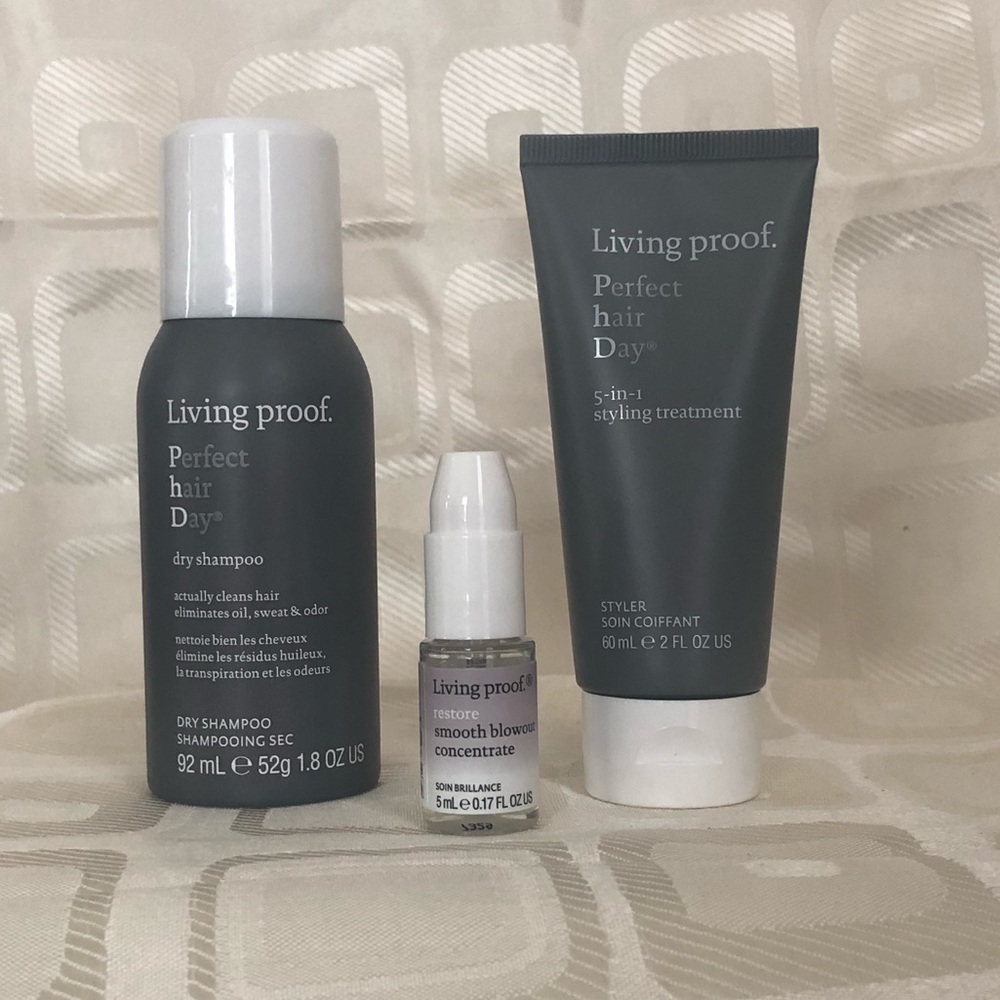 NEW UNUSED Set of 3 Living Proof hair products!